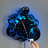 MotorTime - Vinyl Wanduhr