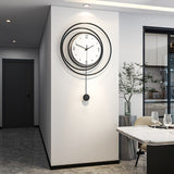 NordicTime – Metall Wanduhr