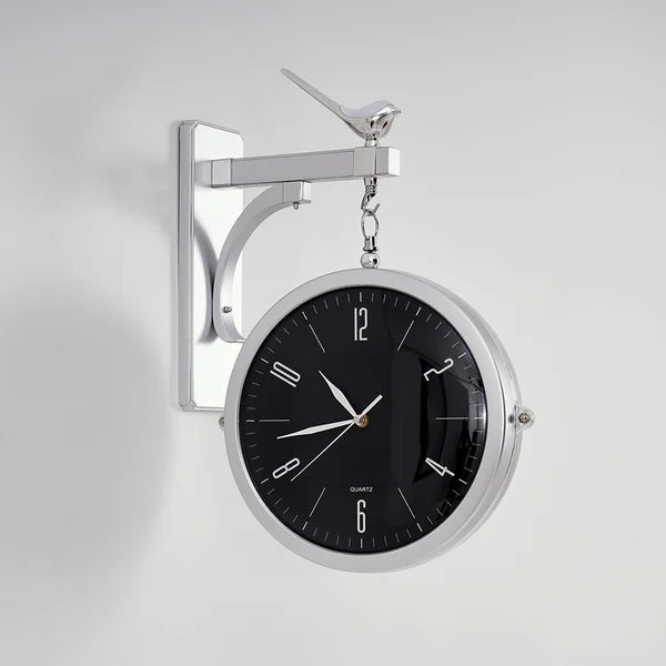 RomanClock - Doppelseitige Wanduhr