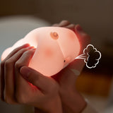 PiggyGlow - Silikon Nachtlampe