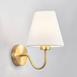 RetroLuxe – Stoff Wandleuchte