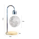 LumiMoon - Schwebende 3D Mondlampe