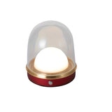 CrystalGlow – Kabellose LED Tischlampe