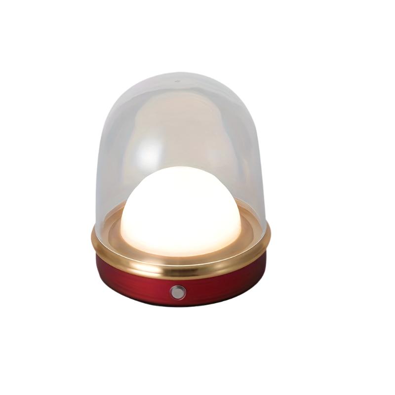 CrystalGlow – Kabellose LED Tischlampe