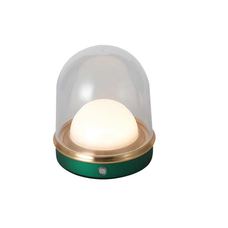 CrystalGlow – Kabellose LED Tischlampe