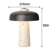 LuxeGlow - Marmor Tischlampe