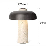 LuxeGlow - Marmor Tischlampe