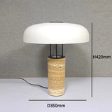 LuxeGlow - Marmor Tischlampe