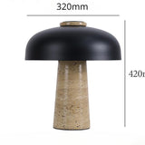 LuxeGlow - Marmor Tischlampe