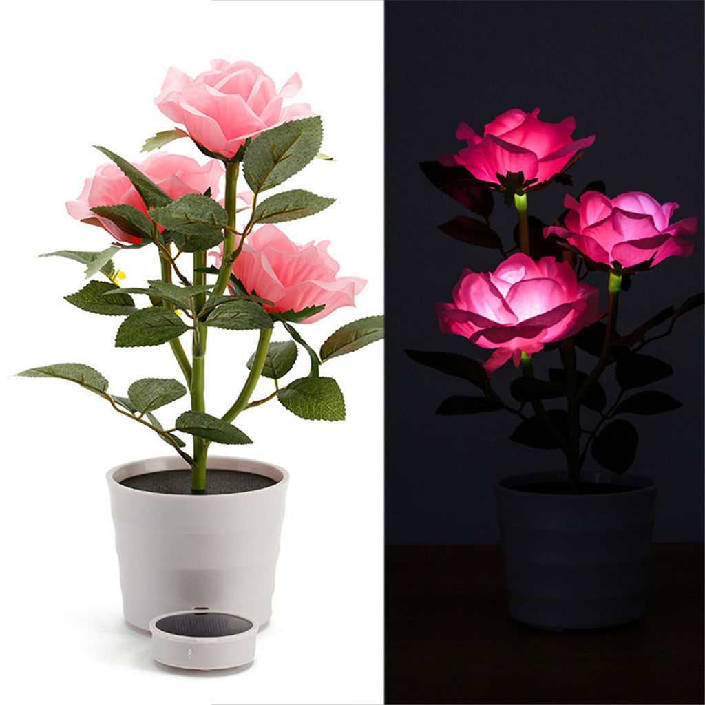 SolarBloom - Solar Lotus Gartenlampe