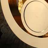 SunGlow – Goldene Wandleuchte
