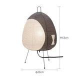 LumiZen - Japanische Papier-Deckenlampe