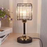 LumiGlow - Kristall-Tischlampe