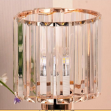 LumiGlow - Kristall-Tischlampe