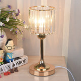 LumiGlow - Kristall-Tischlampe
