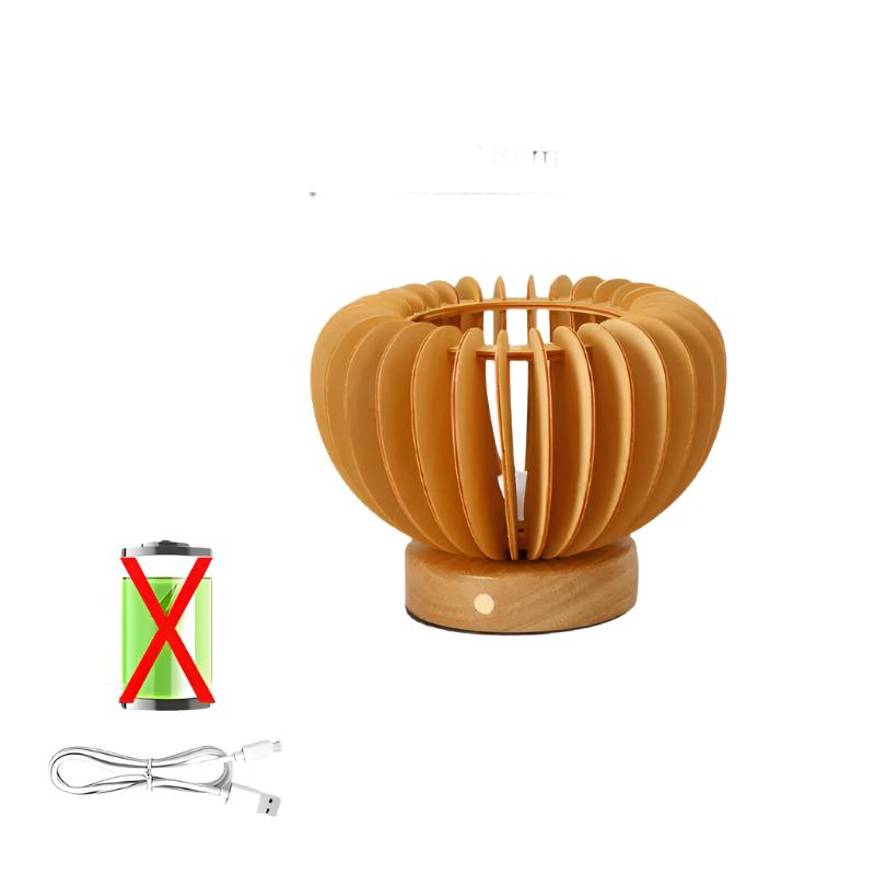 LumiWood - Holz Tischlampe