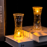 CrystalLuxe - Kristall Tischlampe