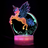 LumiUnicorn – 3D LED Nachtlicht