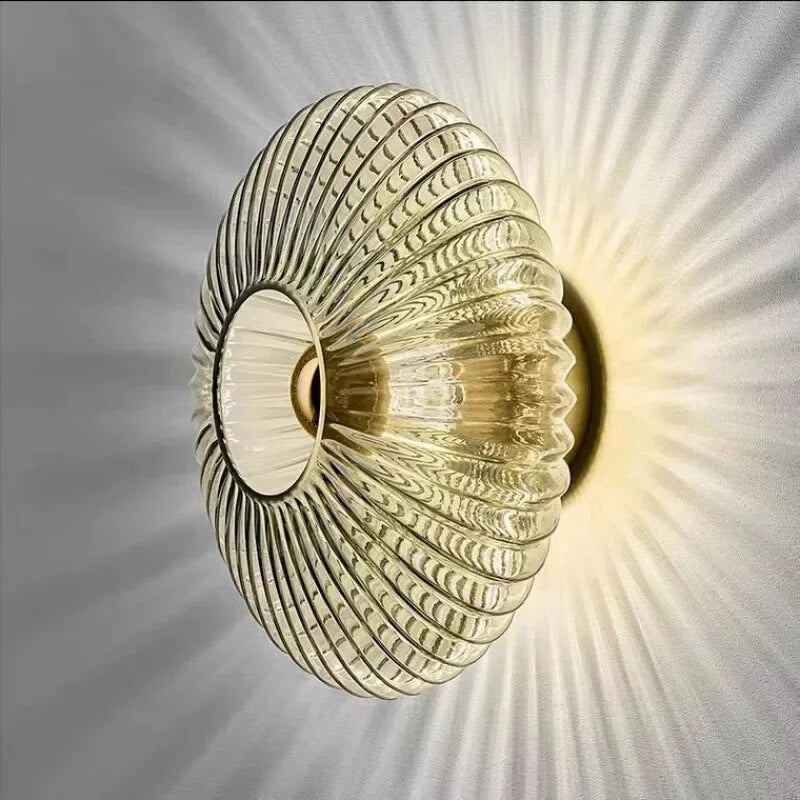 NimbusFlux – Glas-Wandleuchte