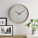 TimeDecor - Goldene Wanduhr