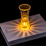 CrystalLuxe - Kristall Tischlampe