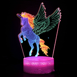 LumiUnicorn – 3D LED Nachtlicht