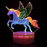 LumiUnicorn – 3D LED Nachtlicht