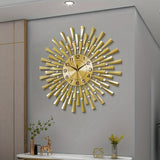 TimeCraft - Gold Wanduhr
