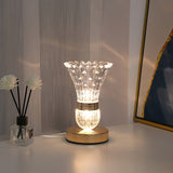 VaseLicht - LED Kristalltischlampe