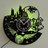 VinylTime - Stille LED Wanduhr