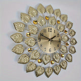 GoldTime - Stille Wanduhr