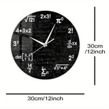 MathMirror - Acryl Wanduhr
