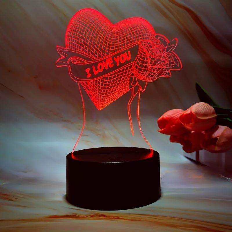 HartLicht – 3D LED Illusionslampe