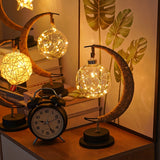LunarGlow - Eisen Mondlampe
