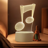 LumiNote - Acryl Musiknoten Lampe