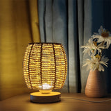 EcoLoom - Holz Tischlampe