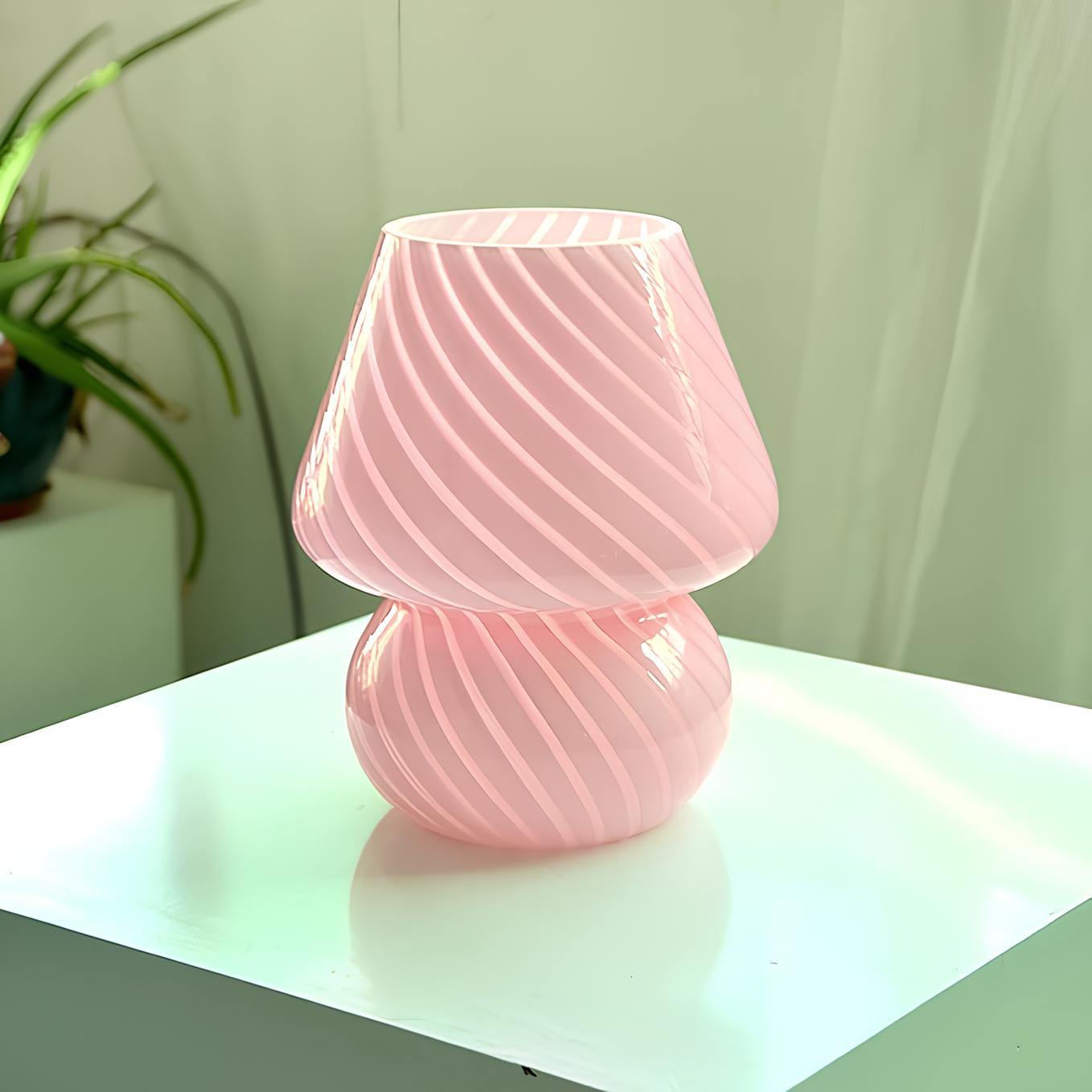 Lumora Handgefertigte Glastischlampe