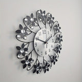 StilleUhr - Metall Wanduhr