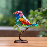Oryxen - Glasvogel Skulptur
