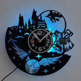 VinylTime - Stille LED Wanduhr