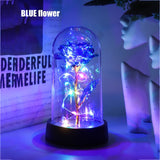 GoldenRose - Dekorative Rosenlampe