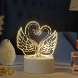 ZwaanLicht - 3D LED Tischlampe