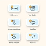 Luminoir – Digitaler Wecker