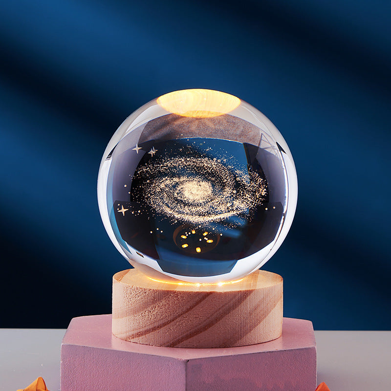 CrystalGlow – 3D Nachtlampe