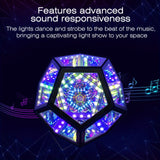 InfinityGlow - Dodekaeder LED Lampe