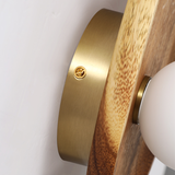 WoodGlo – Wandleuchte Holz