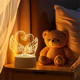 ZwaanLicht - 3D LED Tischlampe