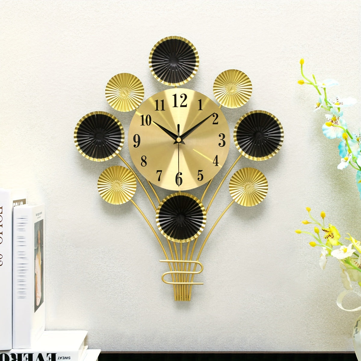 HomeStyle - Metall Wanduhr