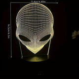 CosmicGlow - 3D Tischlampe