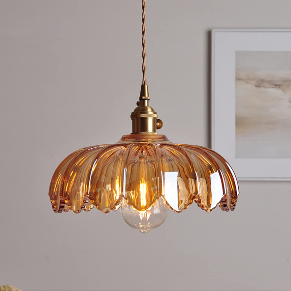 Blomma – Vintage Glas Hängelampe